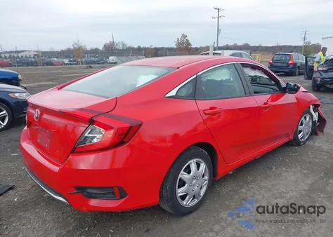 2019 Honda Civic Lx из США, поврежденный, VIN 2HGFC2F65KH501927